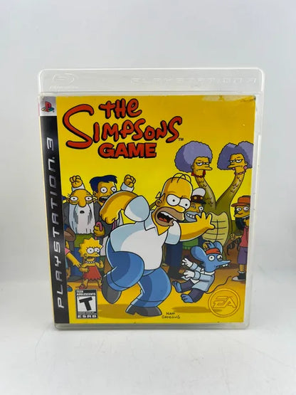 The Simpsons Game Playstation 3 PS3