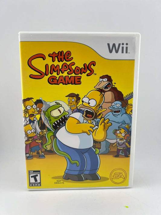 The Simpsons Game Nintendo Wii