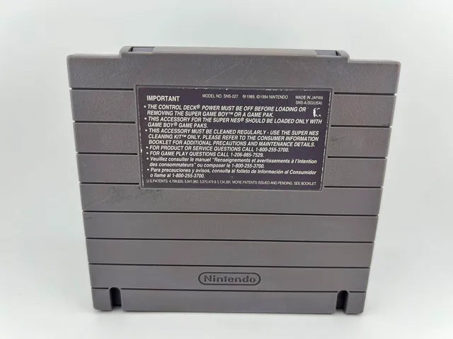 Super Game Boy Super Nintendo Snes