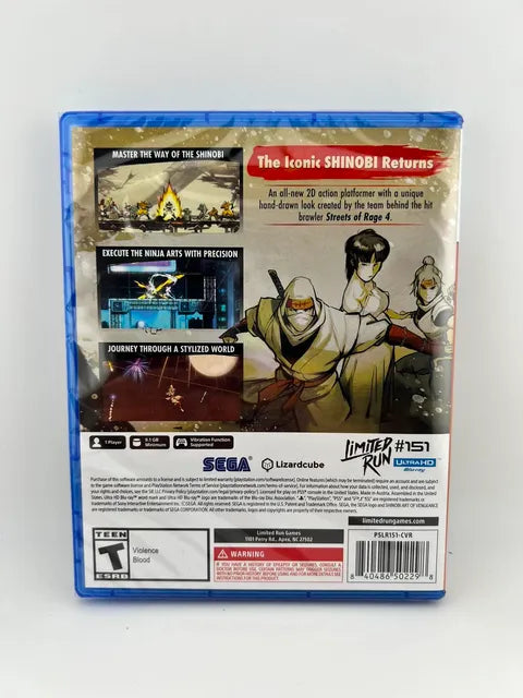 Shinobi: Art of Vengeance (Limited Run #151) PlayStation 5 PS5