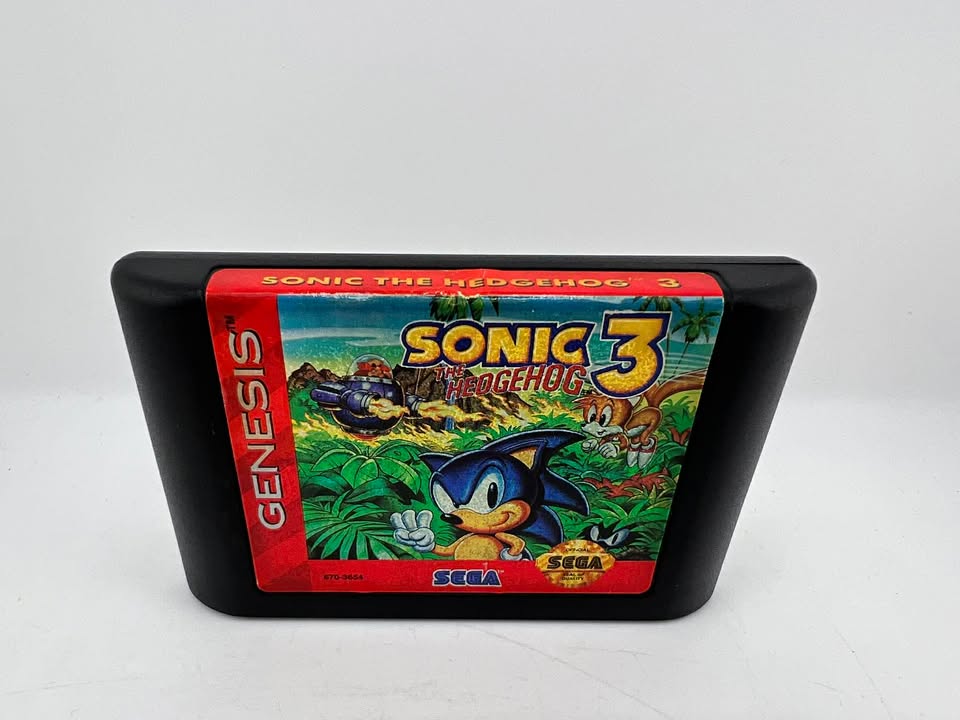 Sonic The Hedgehog 3 Sega Genesis SG