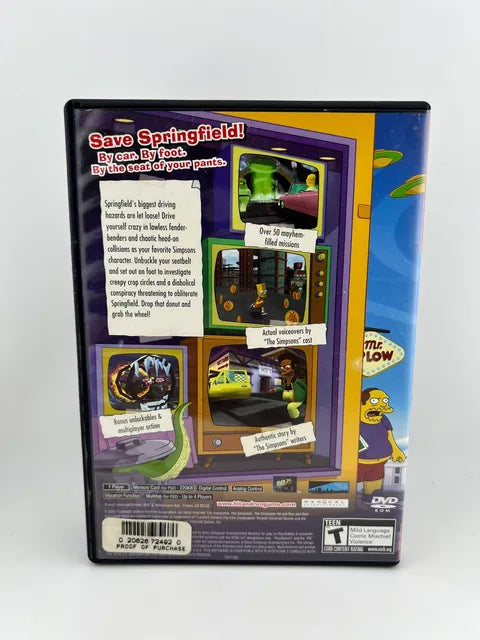 The Simpsons Hit and Run Greatest Hits Playstation 2 PS2