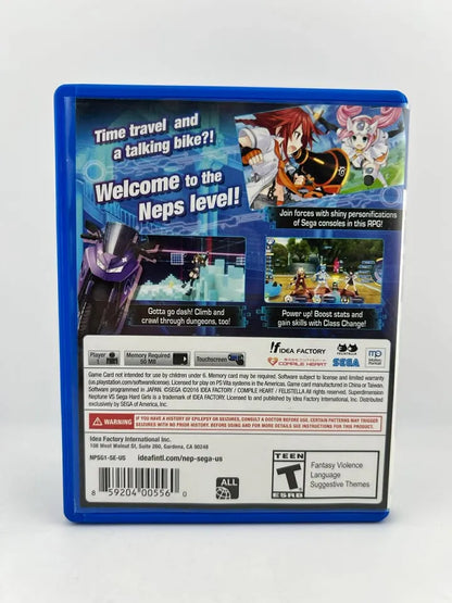 Superdimension Neptune vs Sega Hard Girls Playstation Vita