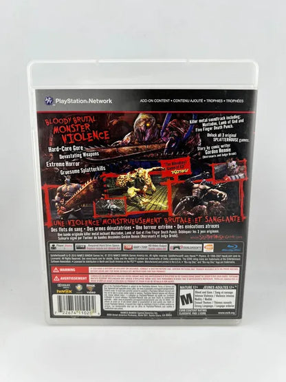Splatterhouse Playstation 3 PS3