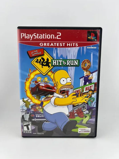 The Simpsons Hit and Run Greatest Hits Playstation 2 PS2