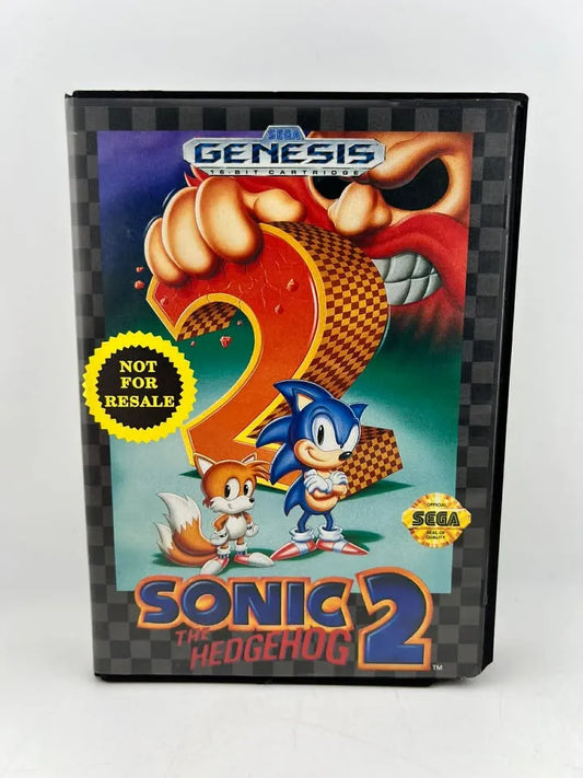 Sonic the Hedgehog 2 Not For Resale Sega Genesis SG