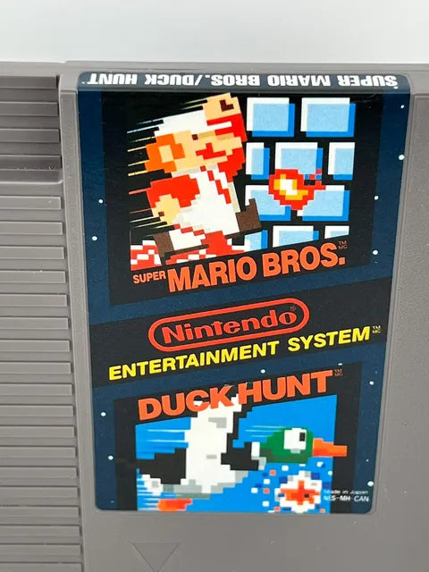Super Mario Brothers/Duck Hunt Version Can Nintendo Nes