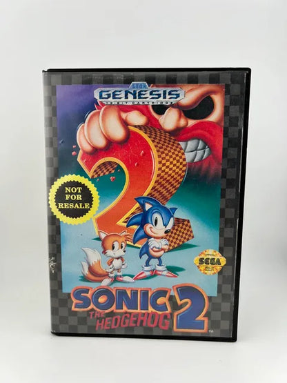 Sonic the Hedgehog 2 Not For Resale Sega Genesis SG