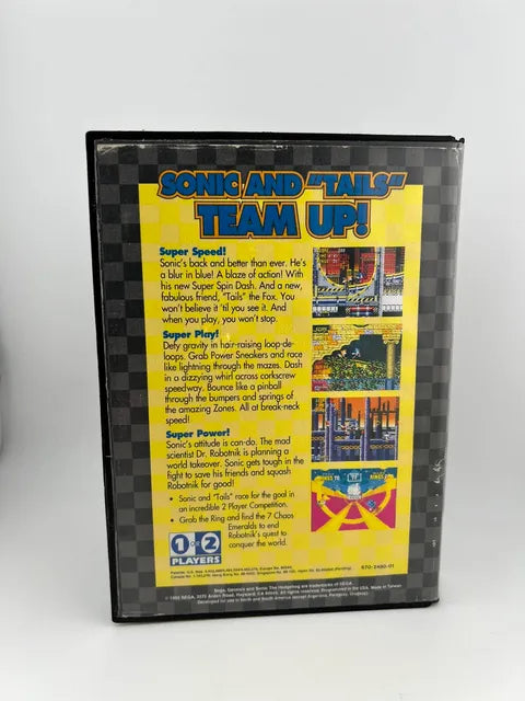 Sonic the Hedgehog 2 Not For Resale Sega Genesis SG
