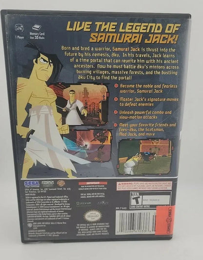 Samurai Jack Shadow of Aku Nintendo Gamecube NGC