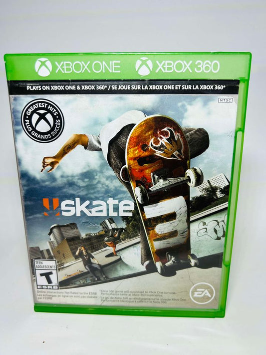 SKATE 3 XBOX 360 X360 / XBOX ONE XONE - jeux video game-x