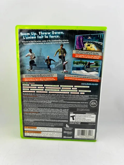 Skate 3 Platinum Hits Xbox 360 X360