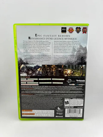 The Elder Scrolls V 5: Skyrim Xbox 360 X360