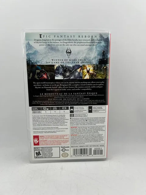 The Elder Scrolls V 5: Skyrim Nintendo Switch