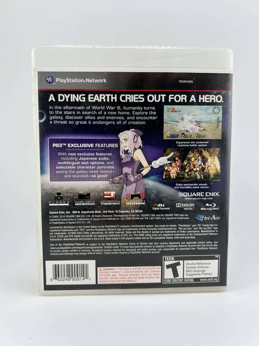 Star Ocean The Last Hope International Playstation 3