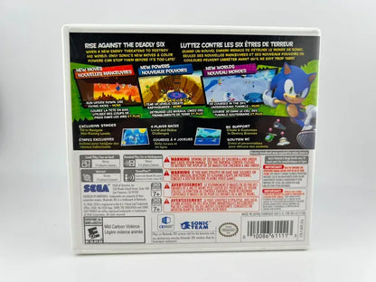 Sonic Lost World Nintendo 3DS