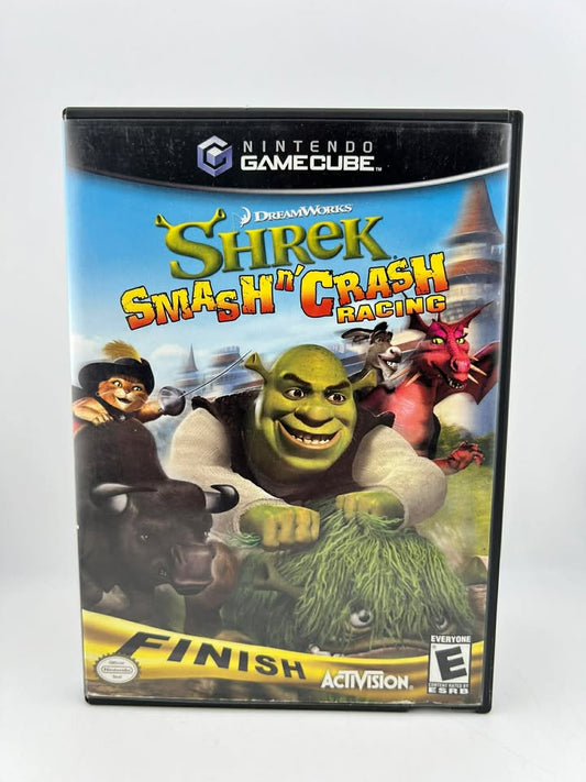 Shrek Smash and Crash Racing Nintendo Gamecube NGC