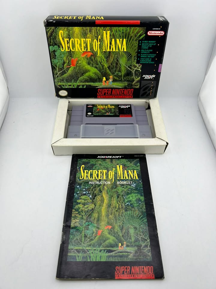 Secret of Mana Super Nintendo Snes