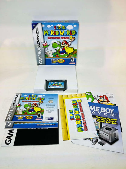 SUPER MARIO ADVANCE 2 : SUPER MARIO WORLD EN BOITE GAME BOY ADVANCE GBA - jeux video game-x