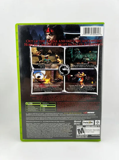Mortal Kombat Shaolin Monks Xbox