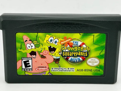 The SpongeBob SquarePants The Movie Game Boy Advance GBA