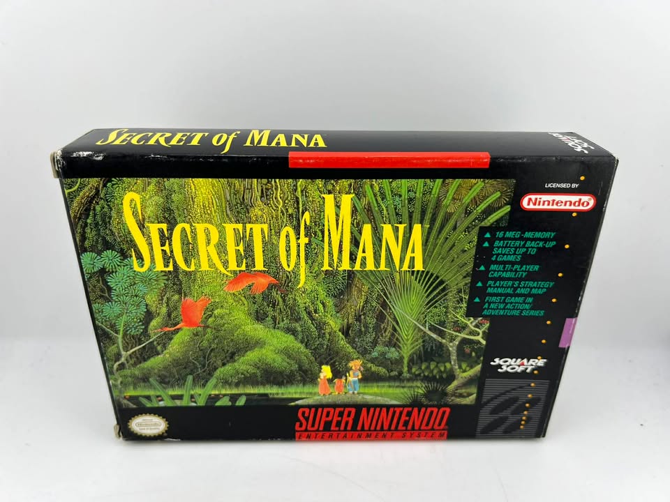 Secret of Mana Super Nintendo Snes