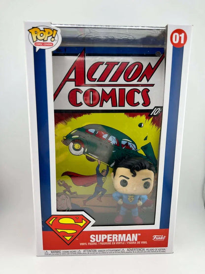 Funko Pop Comic Covers Superman #01