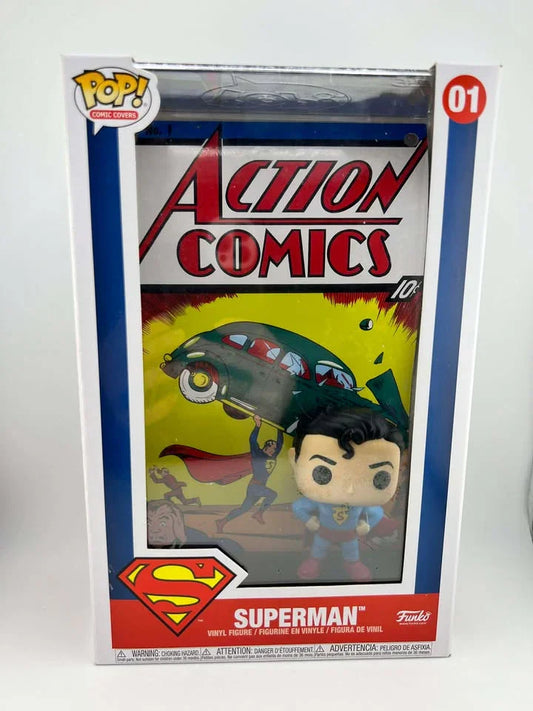 Funko Pop Comic Covers Superman #01