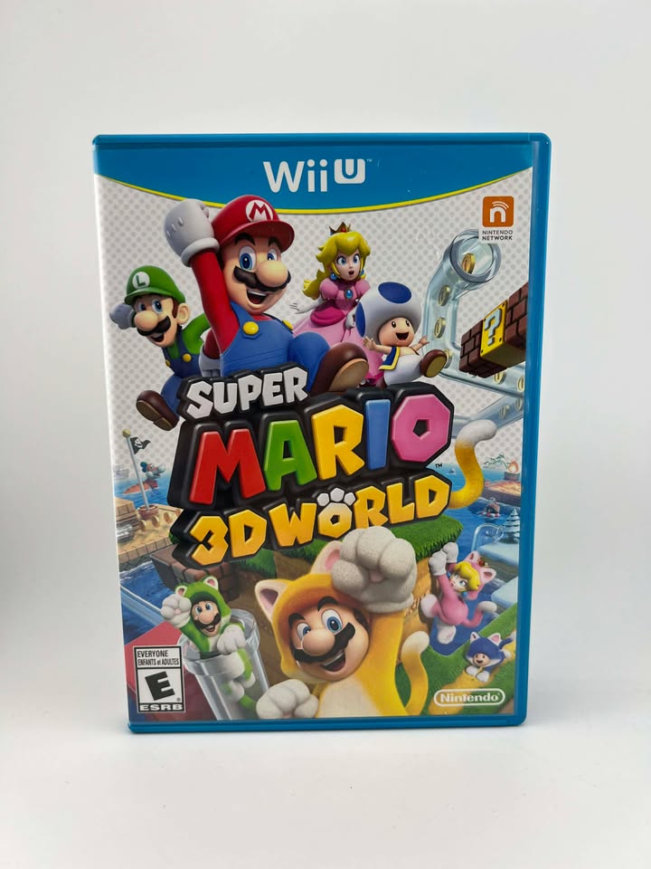 SUPER MARIO MUNDO 3D NINTENDO WIIU