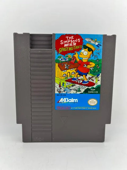 The Simpsons Bart vs the Space Mutants Nintendo NES