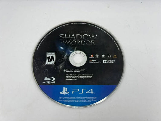 Middle Earth Shadow Of Mordor Playstation 4 Ps4
