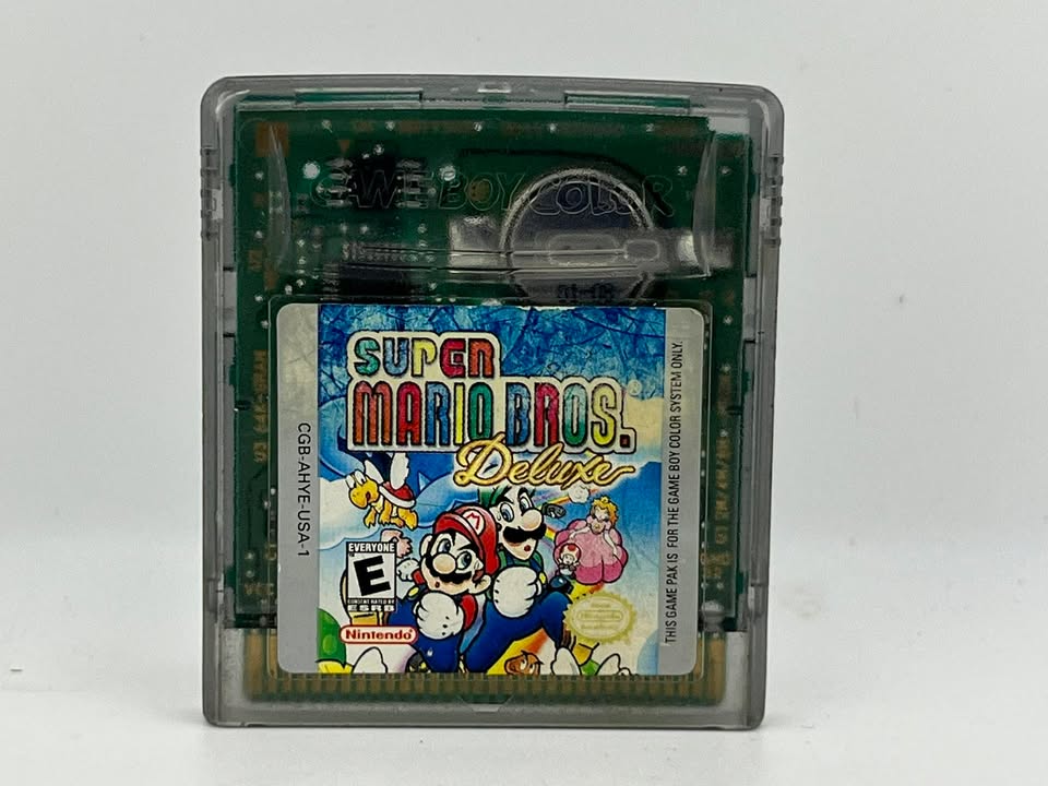 Super Mario Bros Deluxe Game Boy Color GBC