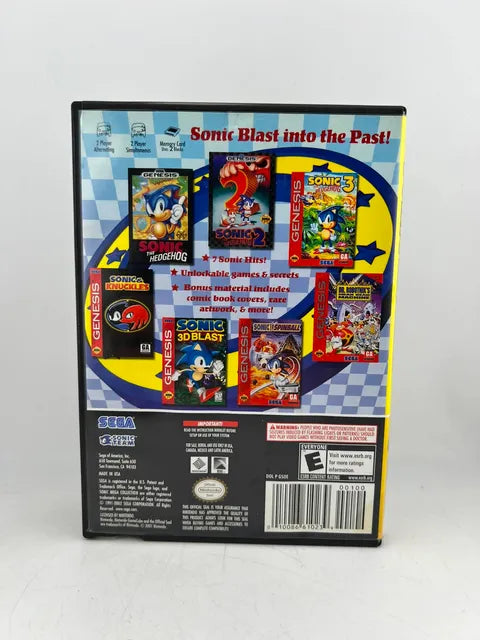 Sonic Mega Collection Player’s Choice Nintendo GameCube NGC