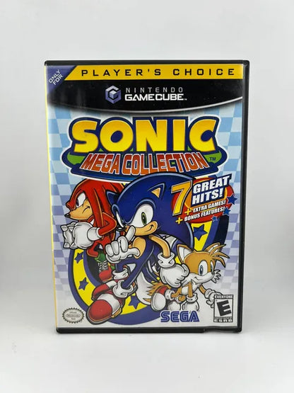 Sonic Mega Collection Player's Choice Nintendo GameCube NGC
