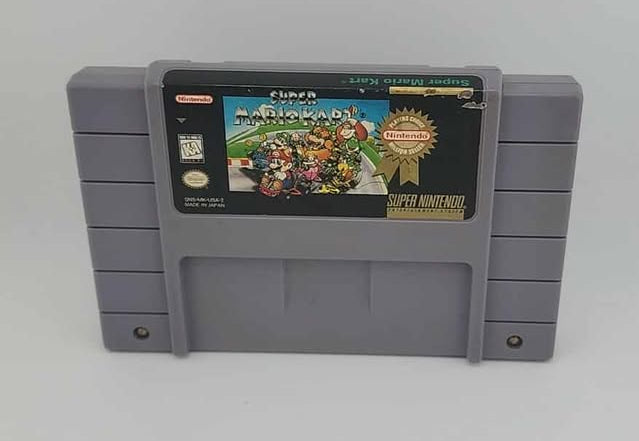 Super Mario Kart Player's Choice Super Nintendo Snes