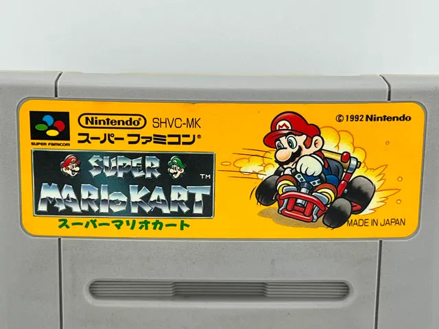 Super Mario Kart JP SHVC-MK