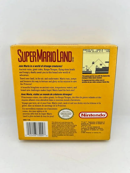 Super Mario Land Version Canadienne Game Boy GB