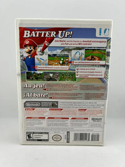 Mario Super Sluggers Nintendo Wii