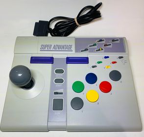manette arcade Super Advantage Controller Super Nintendo Snes - jeux video game-x