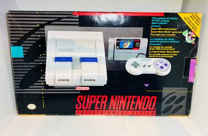 CONSOLE SUPER NINTENDO  SUPER SET SYSTEM SNES SNS-001 EN BOITE - jeux video game-x