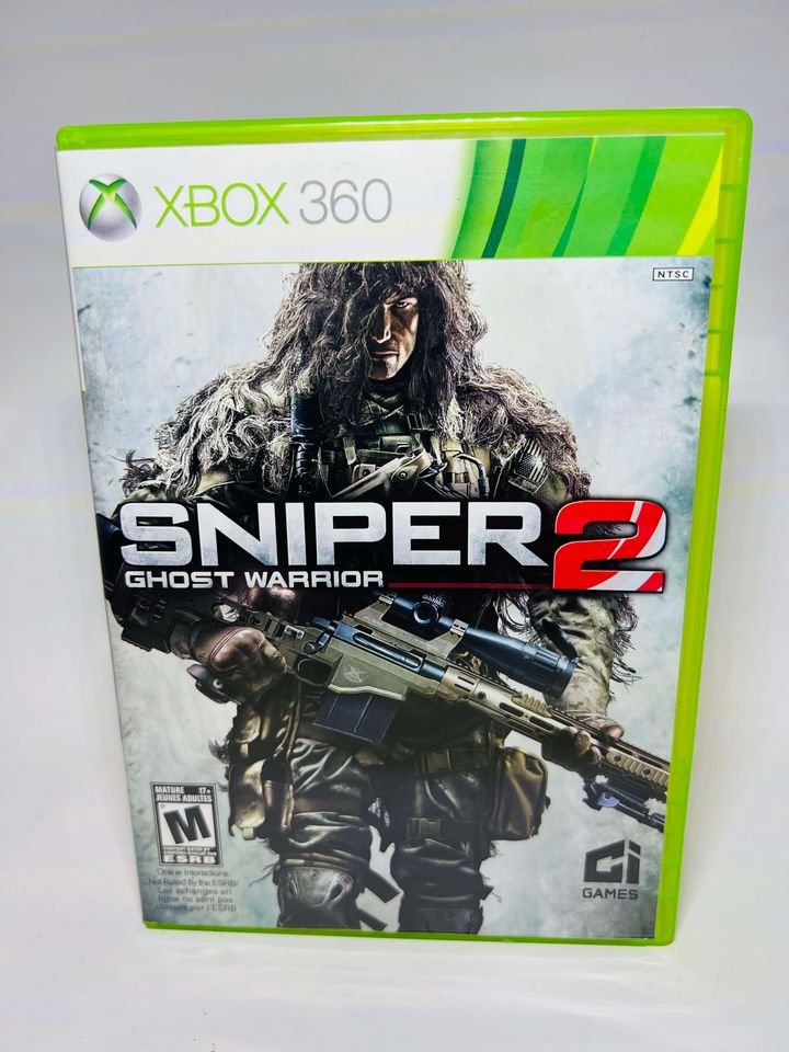 SNIPER 2 GHOST WARRIOR XBOX 360 X360 - jeux video game-x