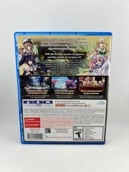 Super Neptunia RPG Playstation 4 PS4