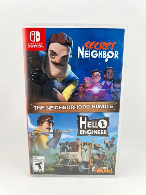 Secret Neighbor + Hello Engineer The Neighborhood Bundle Nintendo Switch