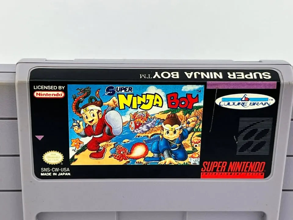 Super Ninja Boy Super Nintendo Snes