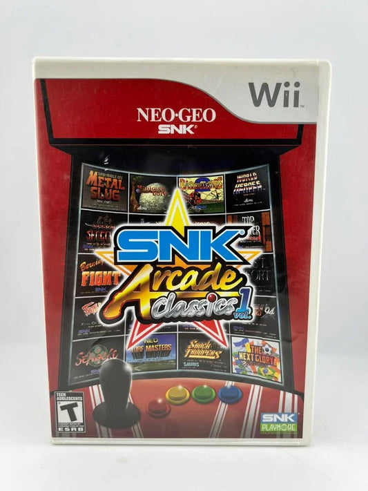 SNK Arcade Classics Volume 1 Nintendo Wii
