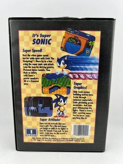 Sonic the Hedgehog Sega Genesis SG
