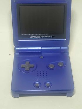 CONSOLE NINTENDO GAMEBOY ADVANCE GBA SP BLEU COBALT MODEL AGS-001 SYSTEM - jeux video game-x