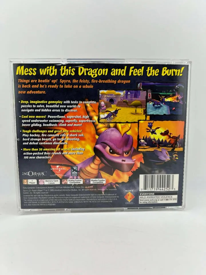 Spyro Ripto's Rage Greatest Hits Playstation PS1