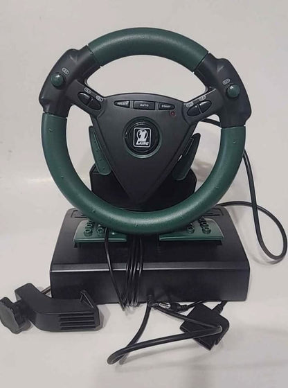 Volant De Course Ps1 Wheel Steer 'N Win Jr Vintage Arcade Racing Steering + Pedals En Magasin Seulement jeux video game-x