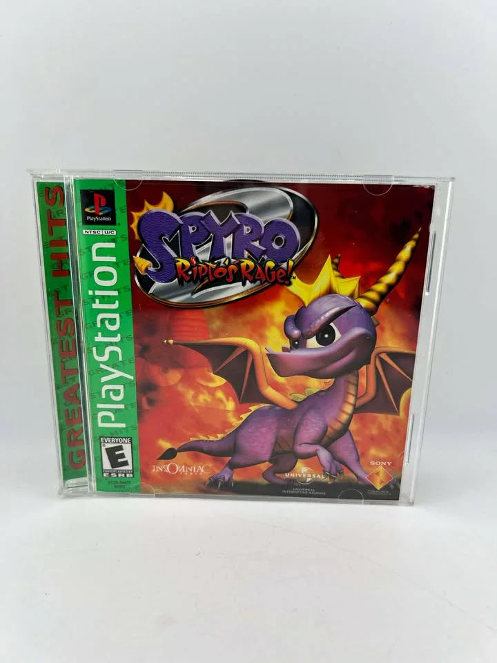 Spyro Ripto's Rage Greatest Hits Playstation PS1